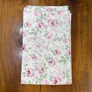 Simply Shabby Chic Twin Flat sheet 53 x 84 Cotton Rosalie A4-8